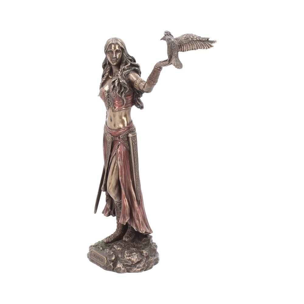 Nemesis Now - Morrigan and Crow 28cm Figurine - Couleur bronze
